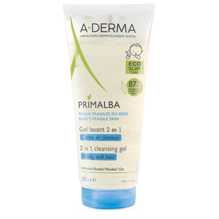 Primalba Gel Detergente 2 In 1 A-Derma 200ml
