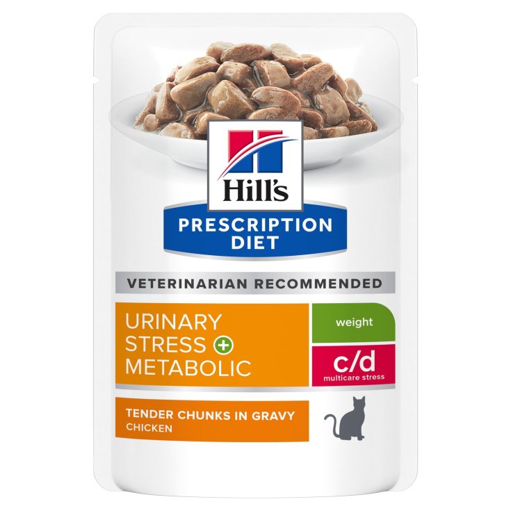 Prescription Diet Stew c/d Urinary Care Multicare con Pollo e Verdure - 82GR