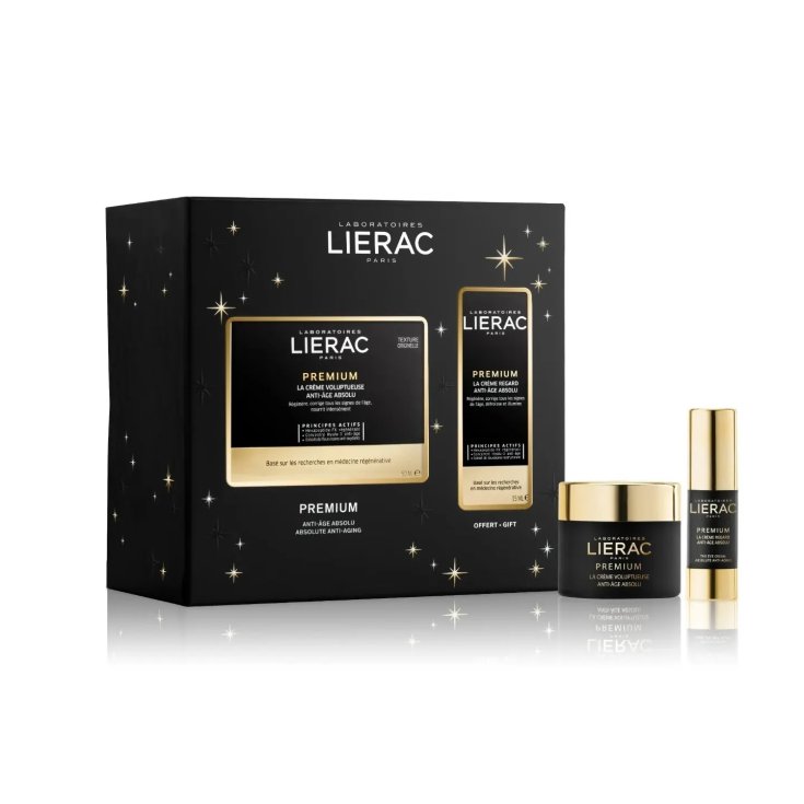 Premium Antiet&agrave; Crema Voluttuosa + Crema Occhi Cofanetto Lierac