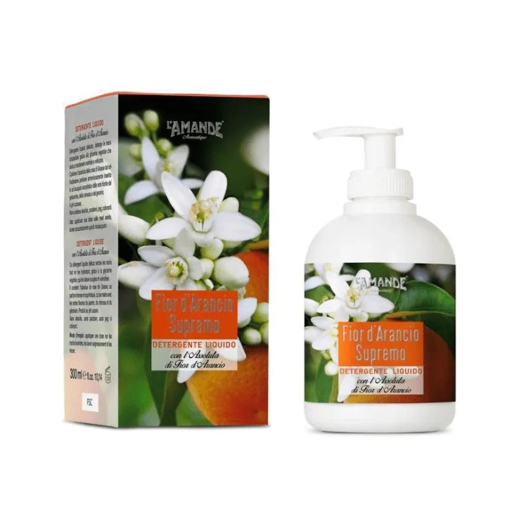 Detergente Liquido Fior d'Arancio Supremo L'Amande 300ml