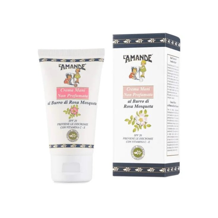 Crema Mani alla Rosa Mosqueta L'Amande 75ml