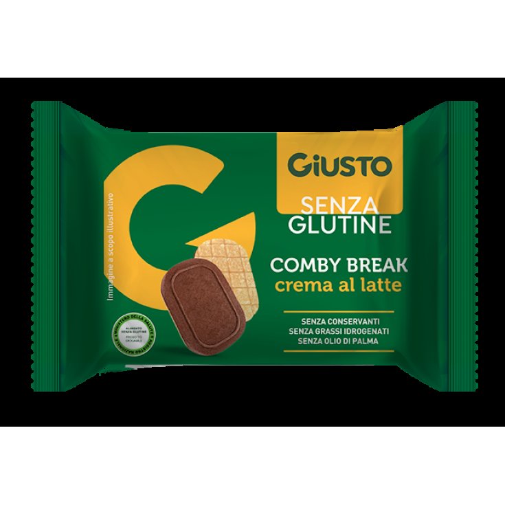Comby Break con Crema al Latte Giusto 26g