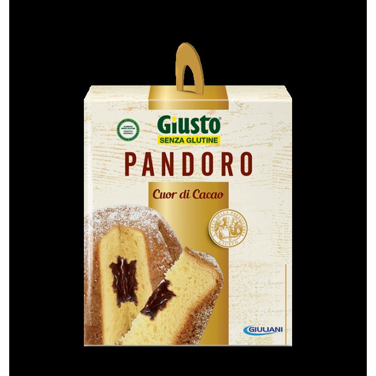 Pandoro Cuor di&nbsp;Cacao Giusto 360g