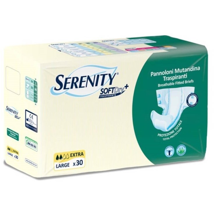 Pannoloni Mutandina Extra Large Serenitiy SoftDry 30 Pezzi