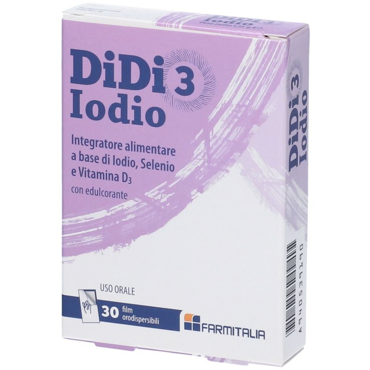 DiDi 3 Iodio Farmitalia 30 Film Orodispersibili