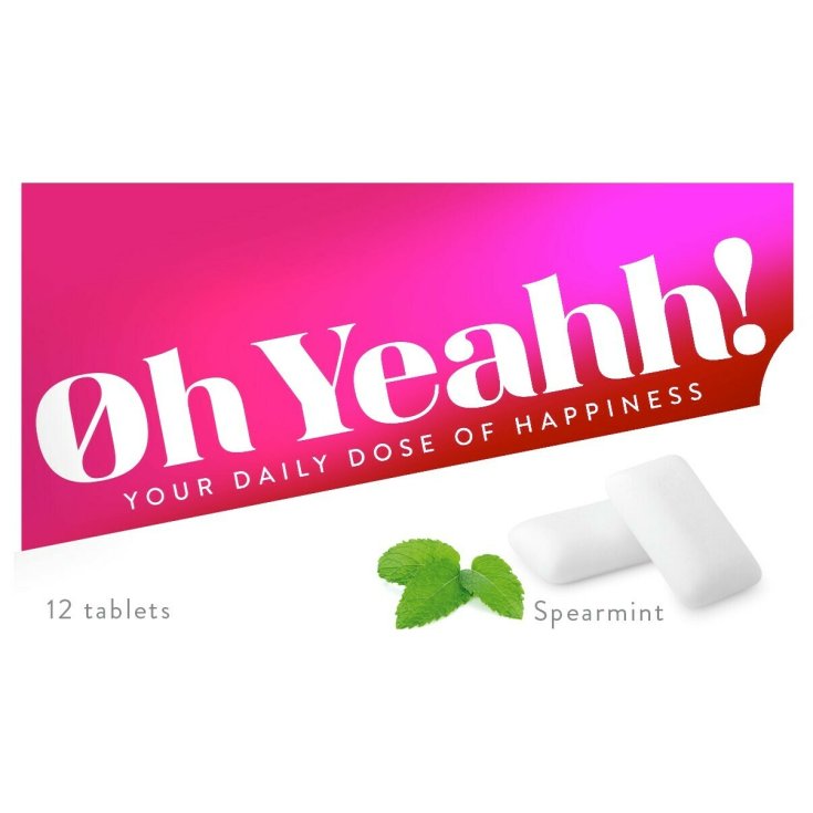 Chewing Gum Spearmint Oh Yeahh! 12 Compresse