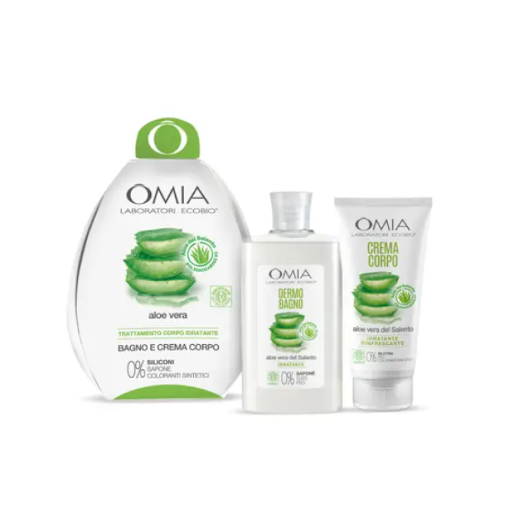 Ovetto Aloe Vera Dermo Bagno + Crema Corpo Omia 400ml+200ml