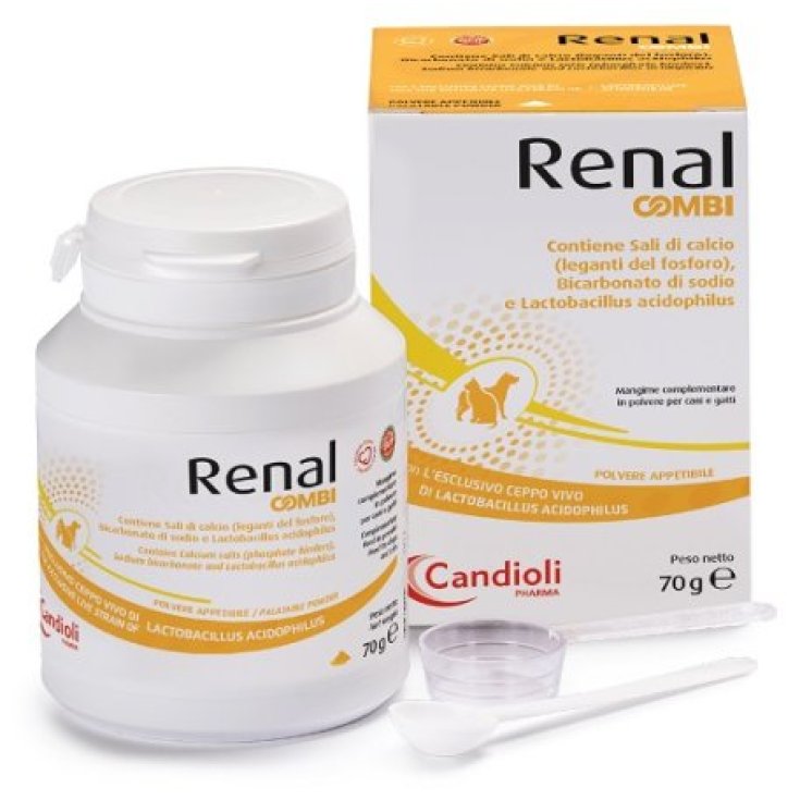 Renal Combi Polvere per cani e gatti - 70 gr