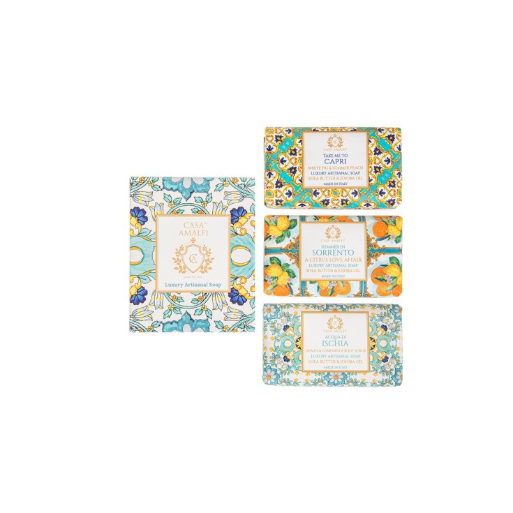 Maiolica Verde Casa Amalfi 3 Pezzi