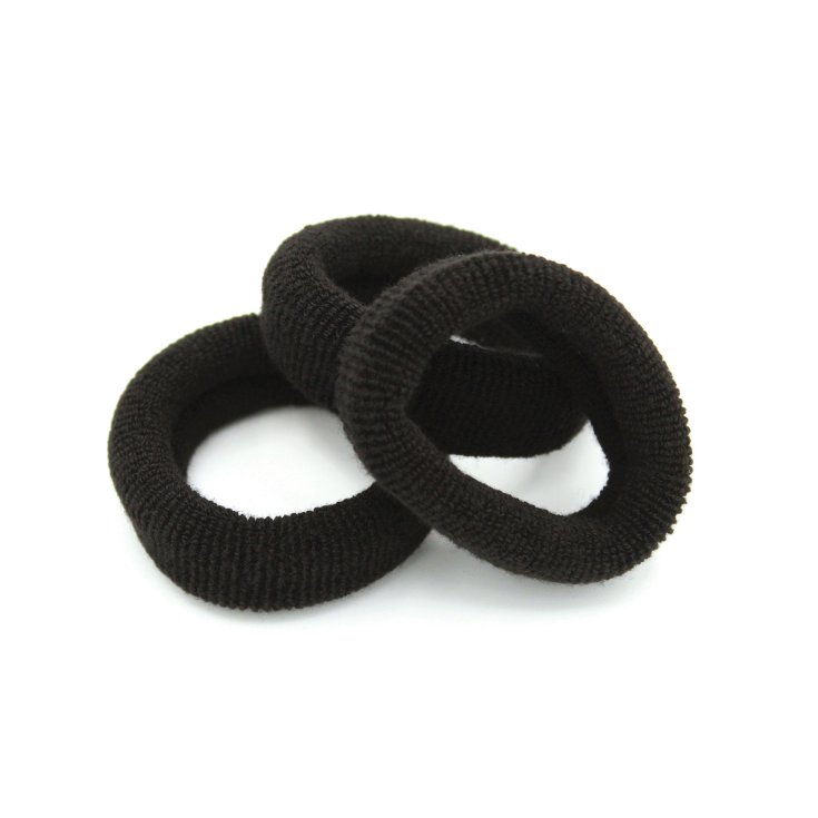 Elastici&nbsp;Grandi&nbsp;Nero Beautytime 3 Pezzi