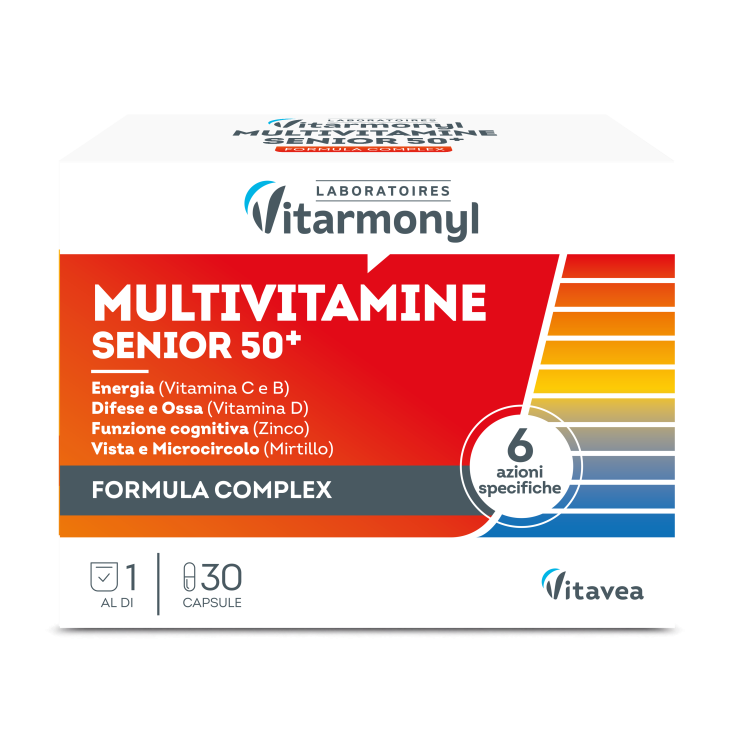 Multivitamine Senior 50+ Vitarmonyl 30 Compresse