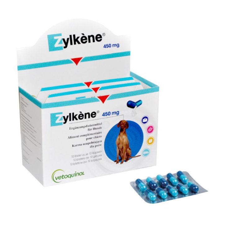 Zylkene 100 cps - 15-60kg cane - 450 Mg