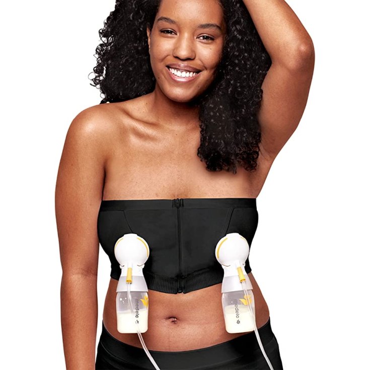 Bustino Hands-free&trade; Nero Tg.L&nbsp;Medela