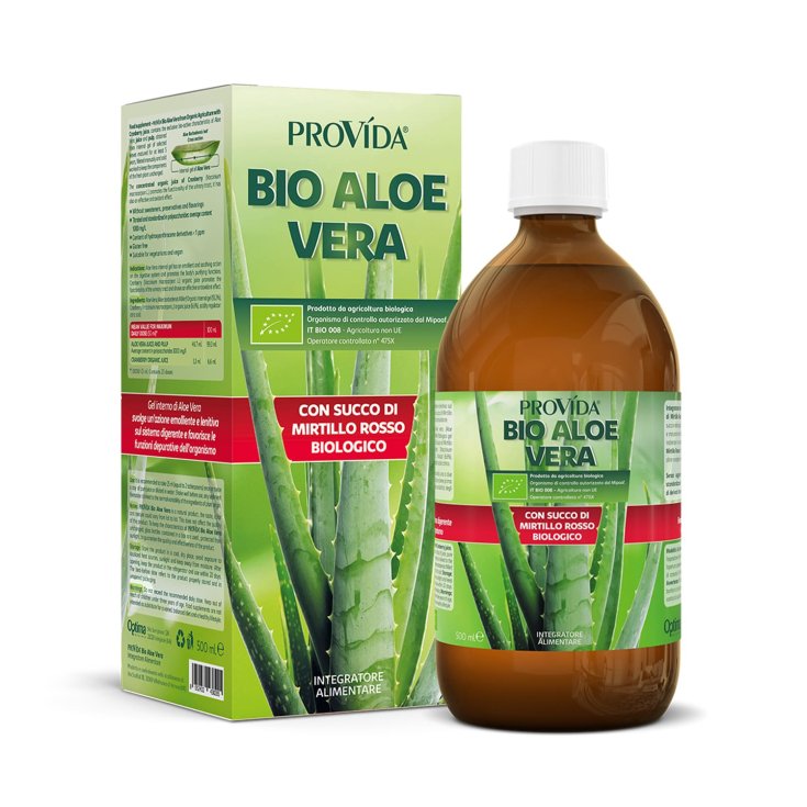 Bio Aloe Vera Con Mirtillo Rosso ProVida 500ml