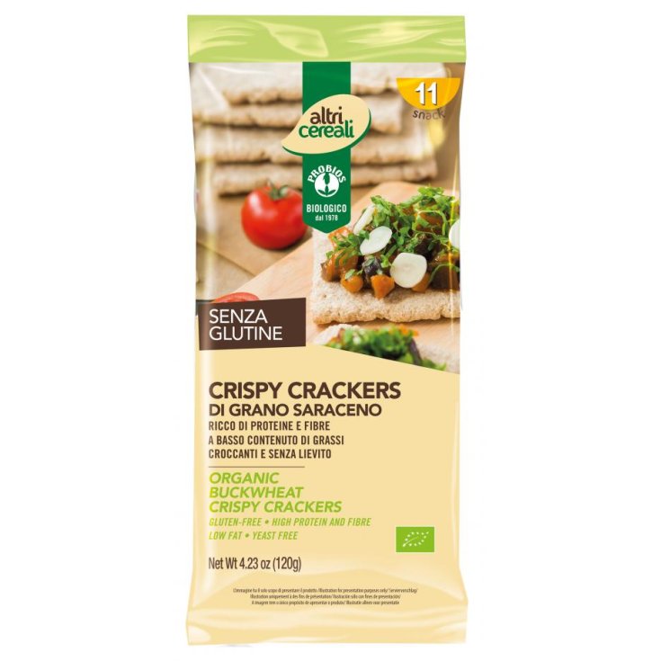 Crispy Crackers Grano Saraceno 120g