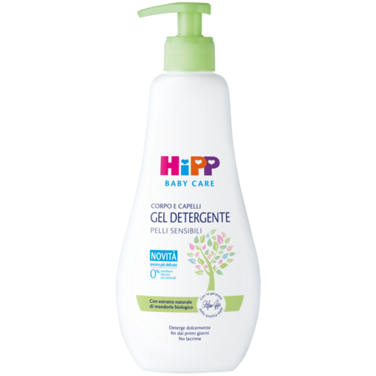 Gel Detergente Corpo E Capelli Hipp Baby Care 400ml