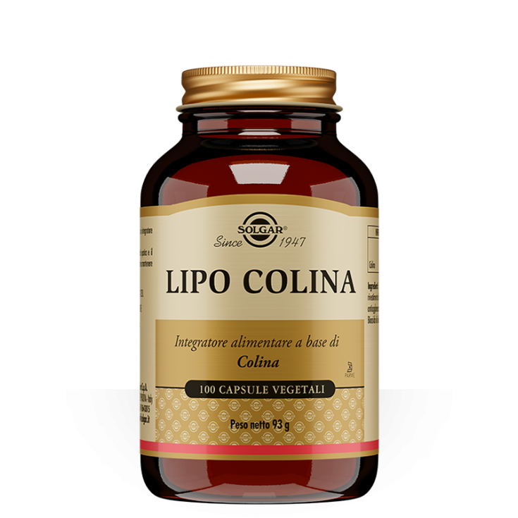 Lipo Colina Solgar 100 Capsule Vegetali Lipo Colina Solgar 100 Capsule Vegetali
