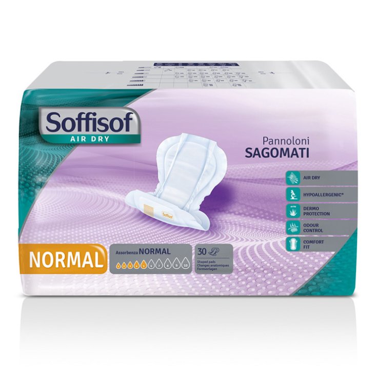Pannoloni&nbsp;Sagomati Normal Soffisof Air Dry 30 Pezzi