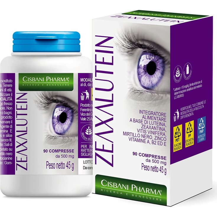 Zeaxalutein Cisbani Pharma 90 Compresse
