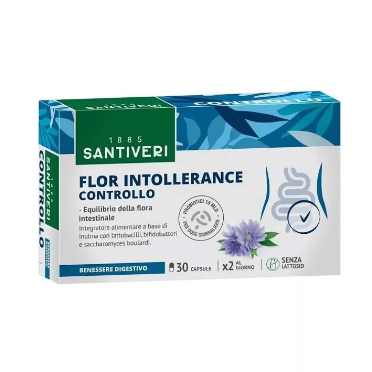 Flor Intollerance Controllo Santiveri 30 Capsule