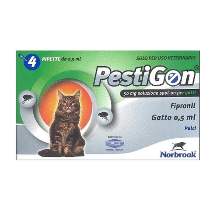 PestiGon Antiparassitario 4 Pipette - Gatto 2-10 Kg