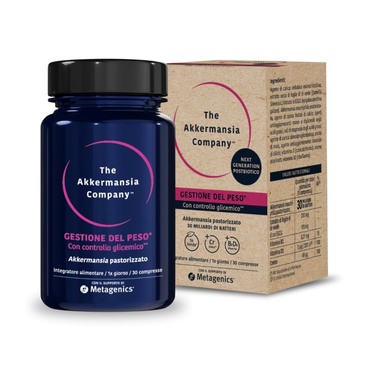 Gestione Del Peso The Akkermansia Company Metagenics&reg; 30 Compresse