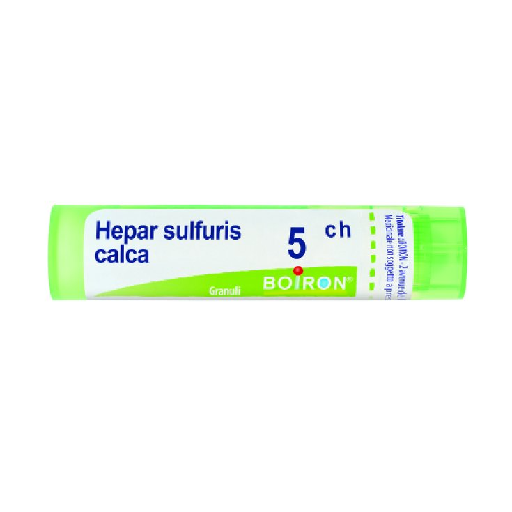 Hepar Sulfuris Calcareum 5CH Boiron Granuli 4g Hepar Sulfuris Calcareum 5CH Boiron Granuli 4g