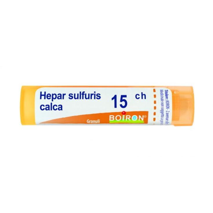 Hepar Sulfuris Calcareum 15CH Boiron Granuli 4g