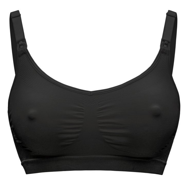 Reggiseno per Gravidanza e Allattamento Keep Cool Nero Tg.XL Medela