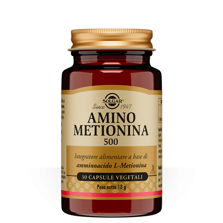 Amino Metionina 500 Solgar 30 Capsule Vegetali