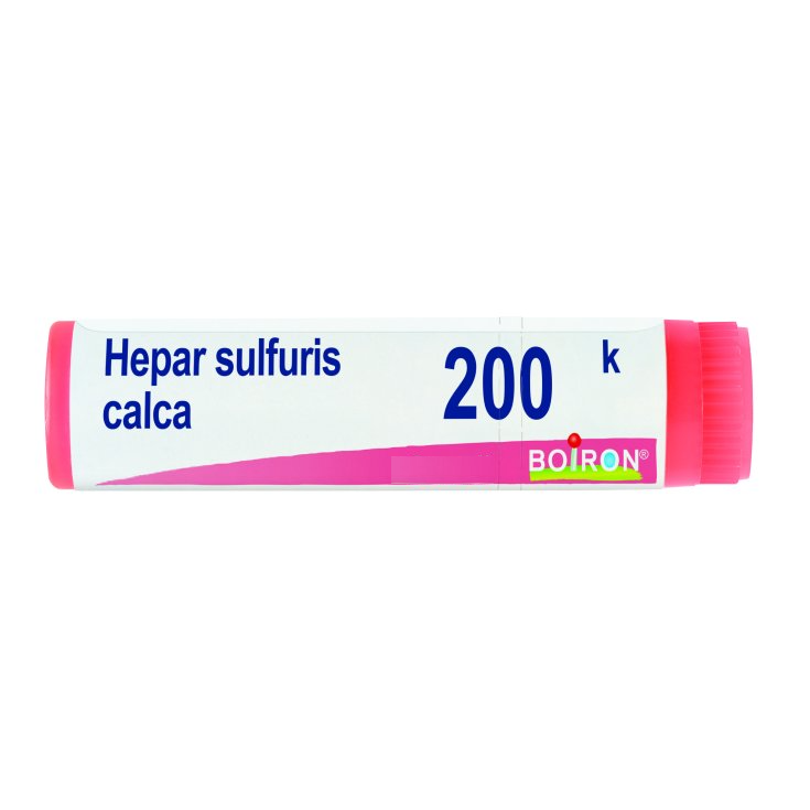 Hepar Sulfuris Calcareum 200K Boiron Globuli 1g