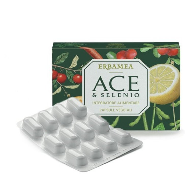 Ace & Selenio Erbamea 24 Capsule Vegetali