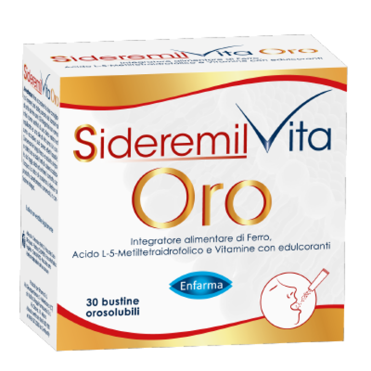 Sideremil Vita Oro Enfarma 30 Bustine Orosolubili