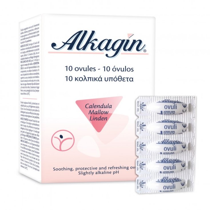 Ovuli Vaginali Alkagin MD 10 Pezzi