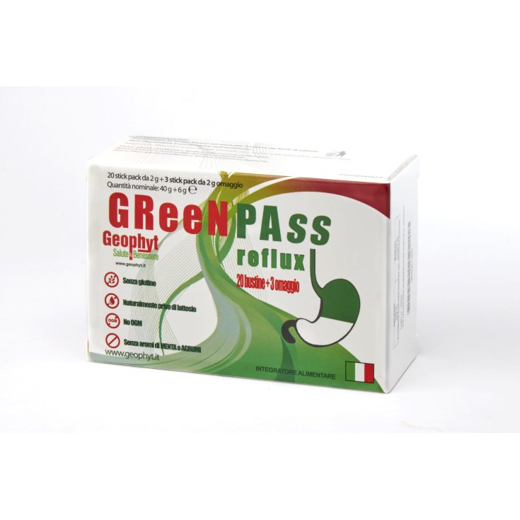 Green Pass Reflux Geophyt 20 Bustine + 3 Omaggio