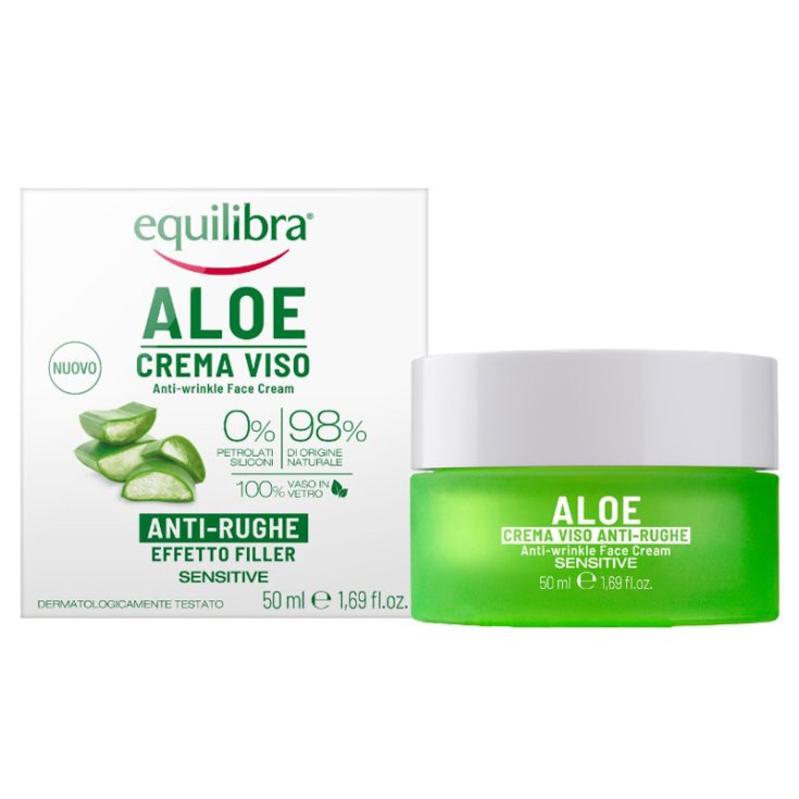 Aloe Crema Viso Antirughe Equilibra&reg; 50ml
