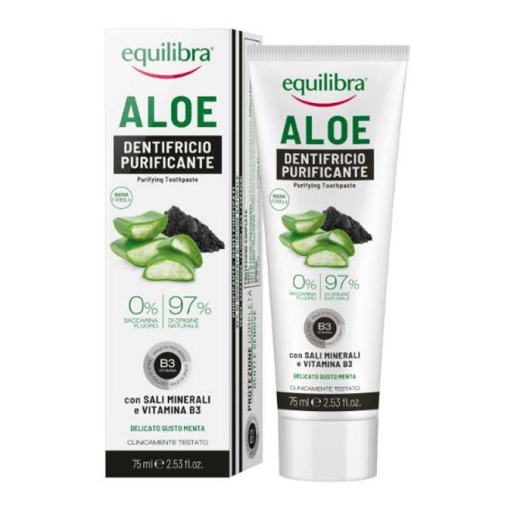 Aloe Dentifricio Purificante Equilibra&reg; 75ml