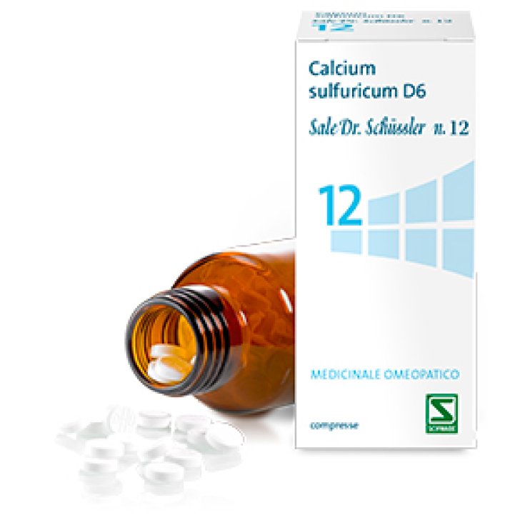 Sale Di Schl&uuml;sser N.12 Calcium Sulfuricum D6 Schwabe 200 Compresse