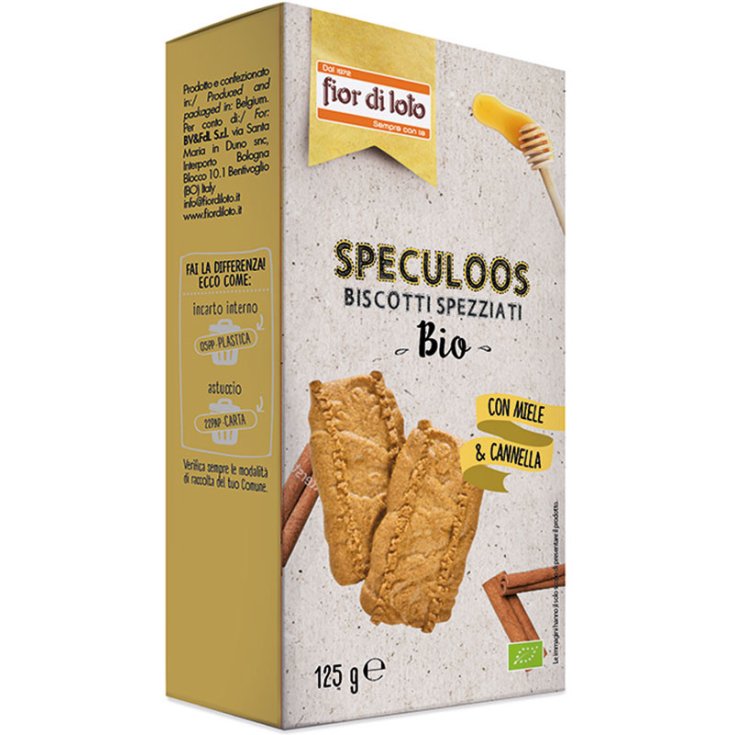 Biscotti Speculoos Bio Fior Di Loto 125g