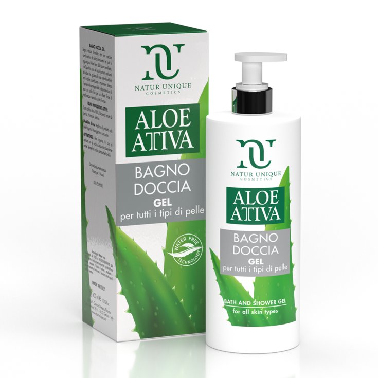 Aloe Attiva Bagno Doccia Gel Natur Unique 400ml