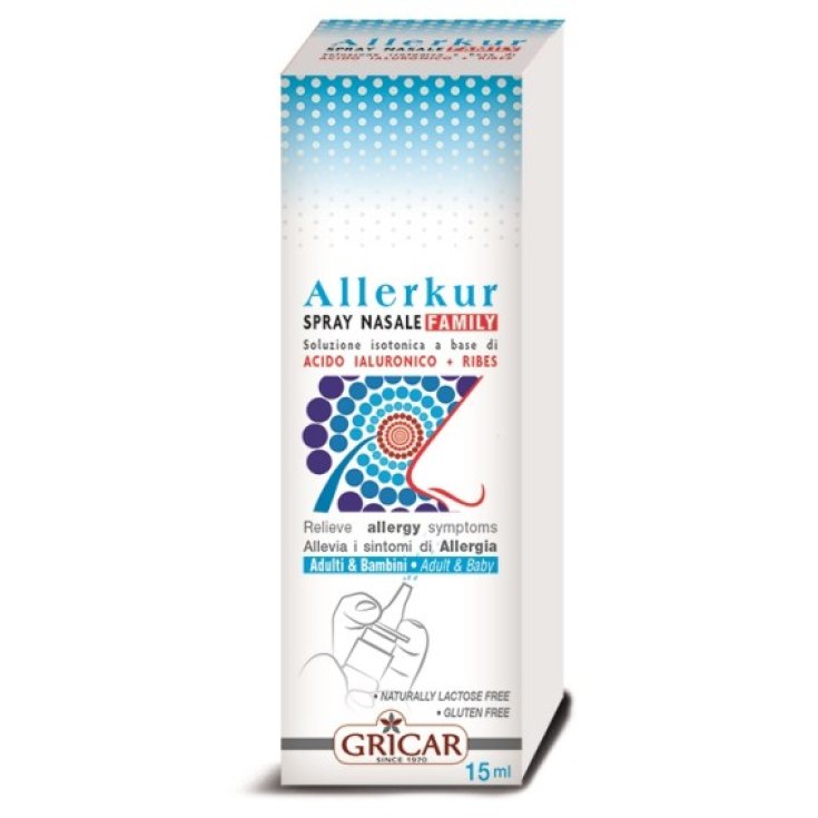 Allerkur Family Spray Nasale Gricar 15ml