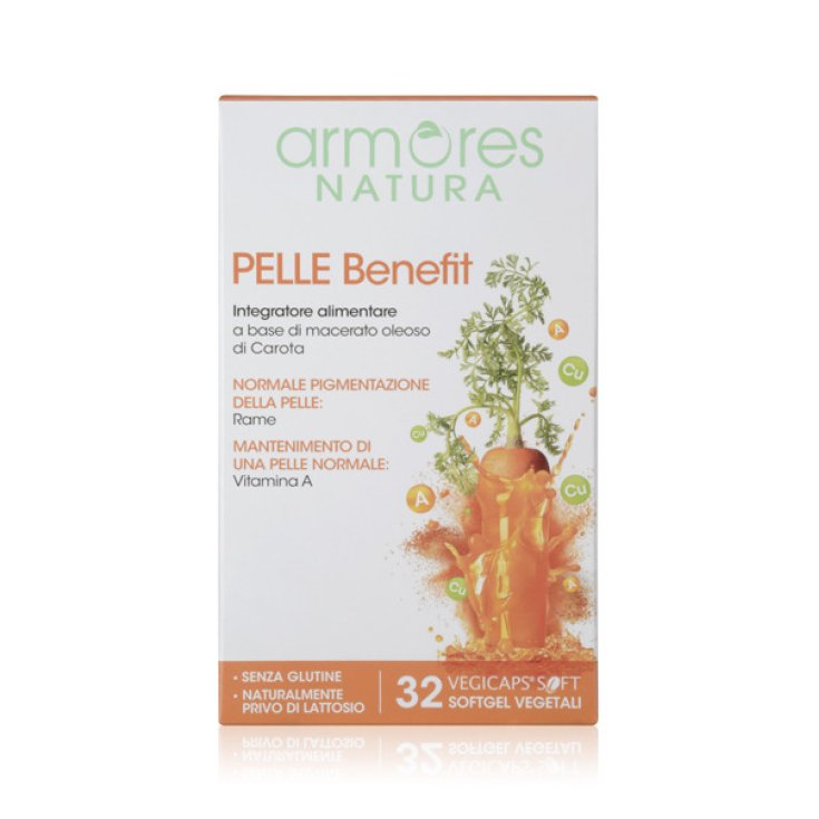 Pelle Benefit Armores Natura 32 Softgel Vegetali
