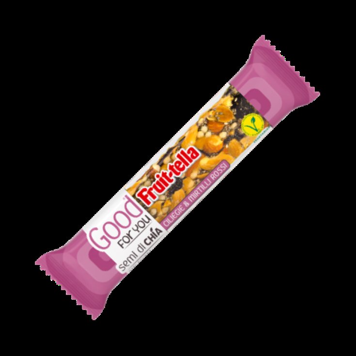 Good For You Barretta Ciliegie Mirtilli&nbsp;Rossi&nbsp;Fruittella 36g