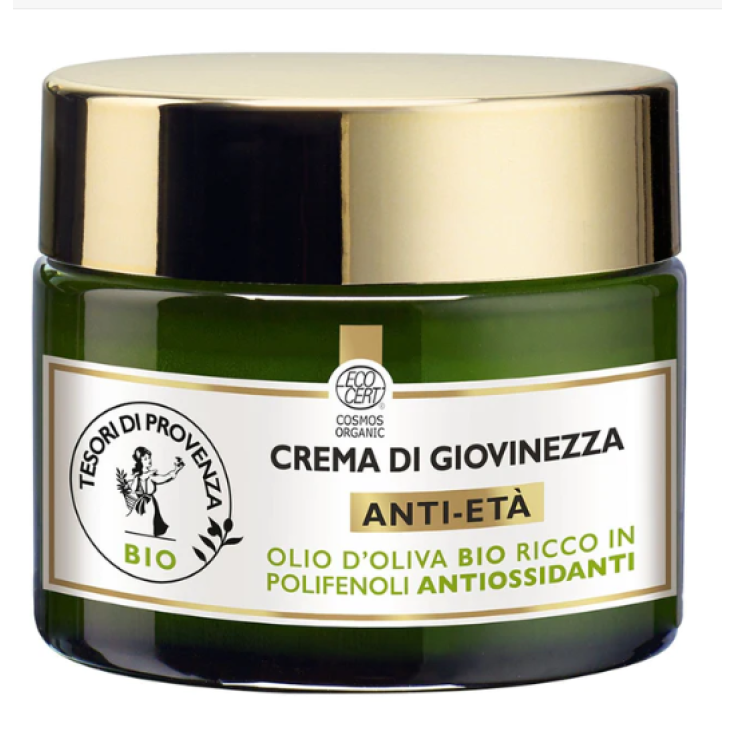 Crema Di Giovinezza Anti-Et&agrave; Giorno Tesori Di Provenza 50ml