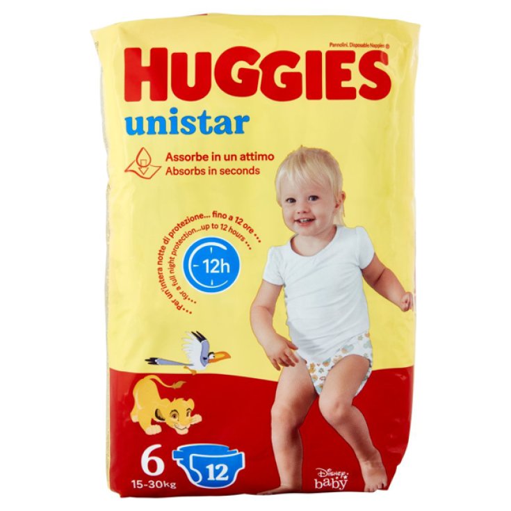 Huggies Unistar Tg.6 12 Pannolini