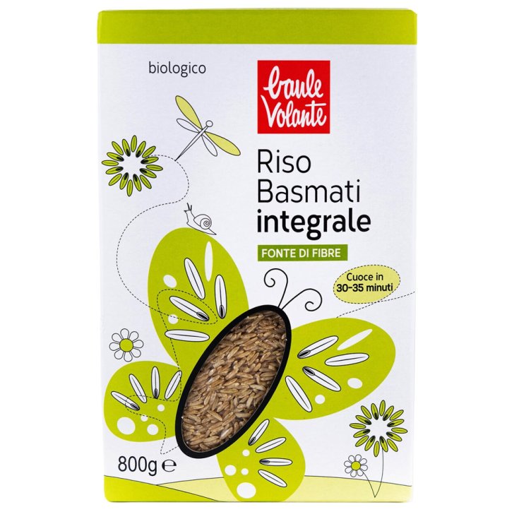 Riso Basmati Integrale Bio Baule Volante 800g