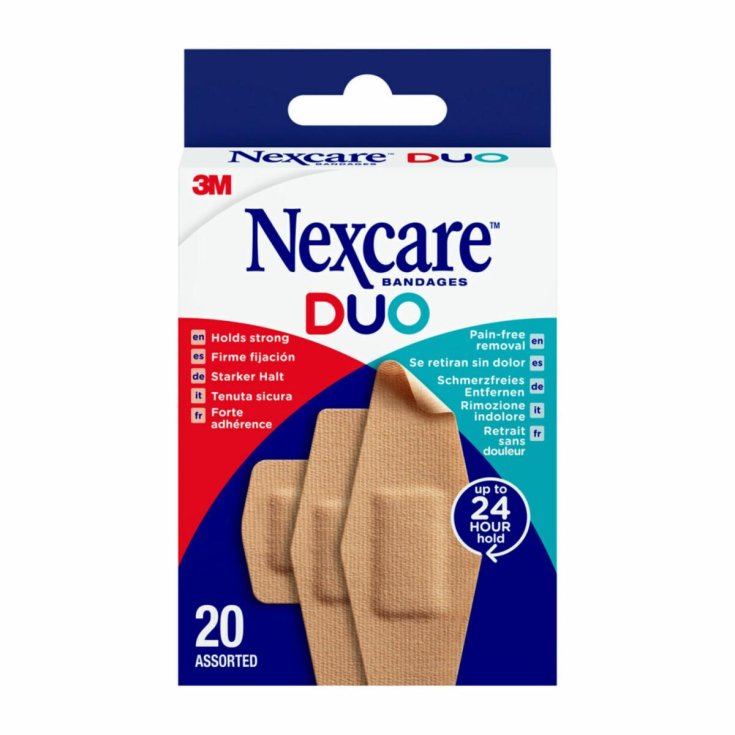 NexCare&trade; Duo Cerotti Assortiti 3M 20 Pezzi