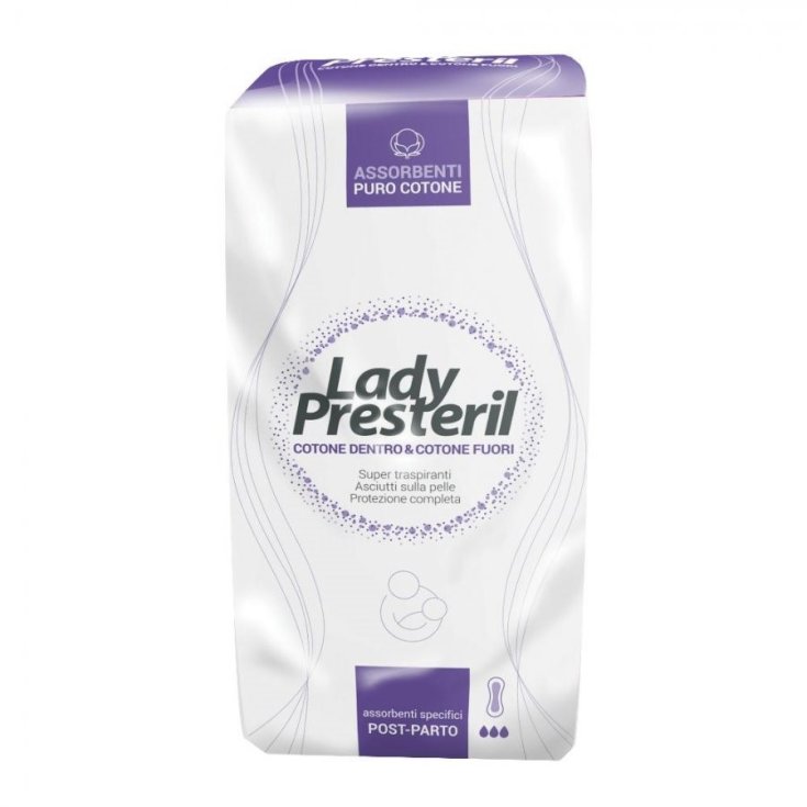 Assorbenti Post Parto Lady Presteril 20 Pezzi