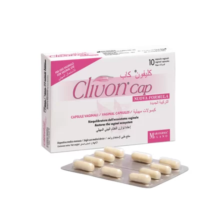 Clivon&reg; Cap New Formula Mar-Farma 10 Capsule Vaginali