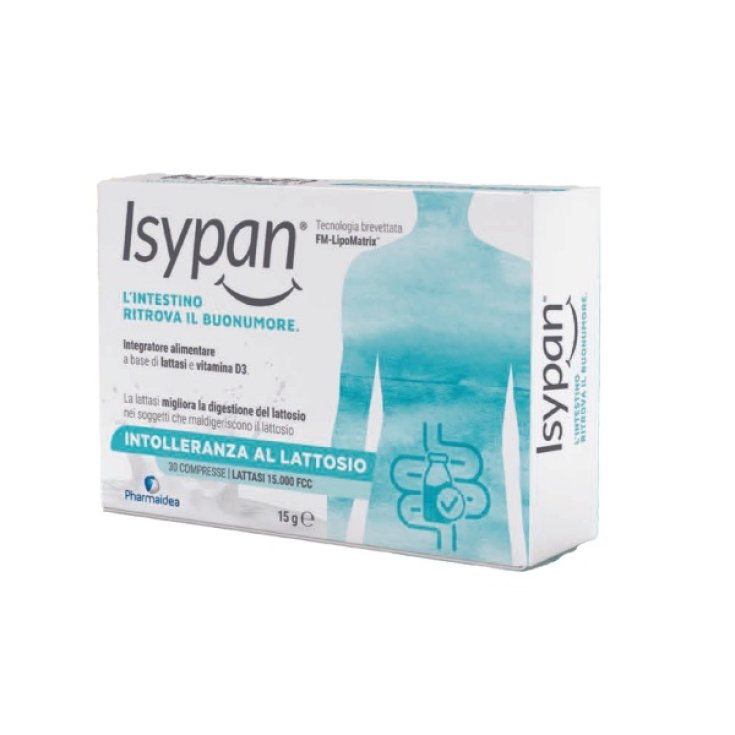 Isypan&reg; Intolleranza Al Lattosio PharmaIdea 30 Compresse